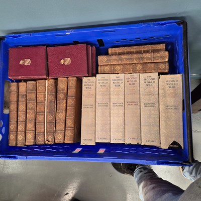 Lot 578 - Large collection of various books, including...