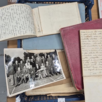 Lot 586 - A small collection of Vintage Railway related...