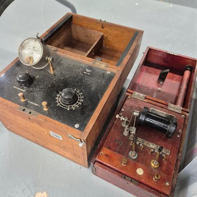Lot 595 - Two vintage electro medical devices