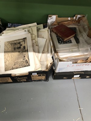 Lot 604 - Four large boxes of 19th century and other...