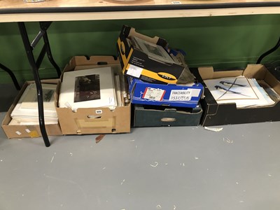 Lot 605 - Six large boxes of 19th century and other...