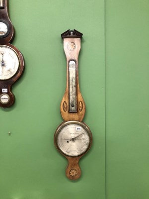 Lot 616 - A barometer by J Duperey