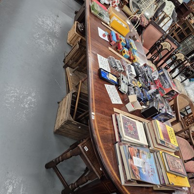 Lot 691 - A late Victorian mahogany and inlaid wind out...