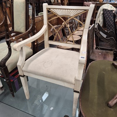 Lot 699 - An interesting painted frame french style...