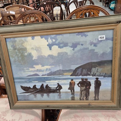 Lot 731 - A print after John Skelton. "Slea head, Co....