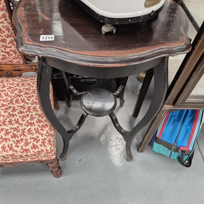 Lot 1210 - an occasional table