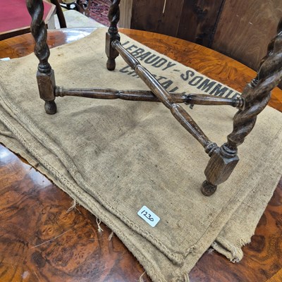 Lot 1230 - two vintage large sacks