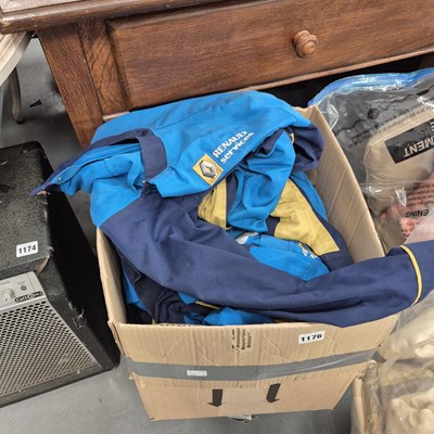 Lot 1176 - Renault overalls etc