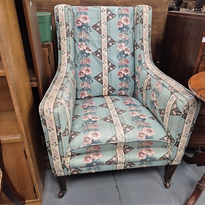 Lot 1181 - An Edwardian armchair