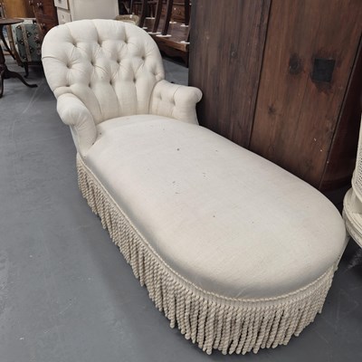 Lot 1186 - A recently upholstered Duchess brisee / chaise
