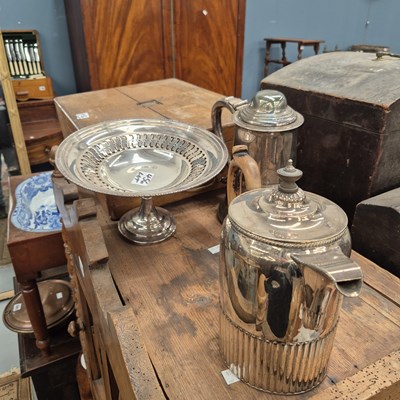 Lot 1004 - Various plated ware and cutlery