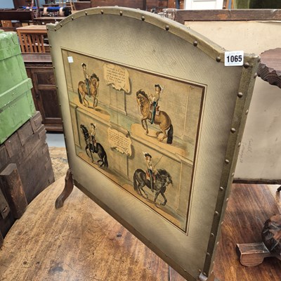 Lot 1065 - A firescreen