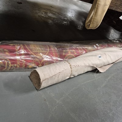 Lot 1079 - Two rolls of fabric