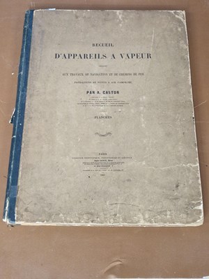 Lot 370 - Books: eight folio volumes, Castor, Recueils D'...