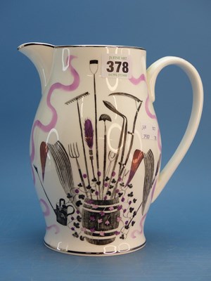 Lot 378 - A 1986 Wedgwood lemonade jug and two mugs, a...