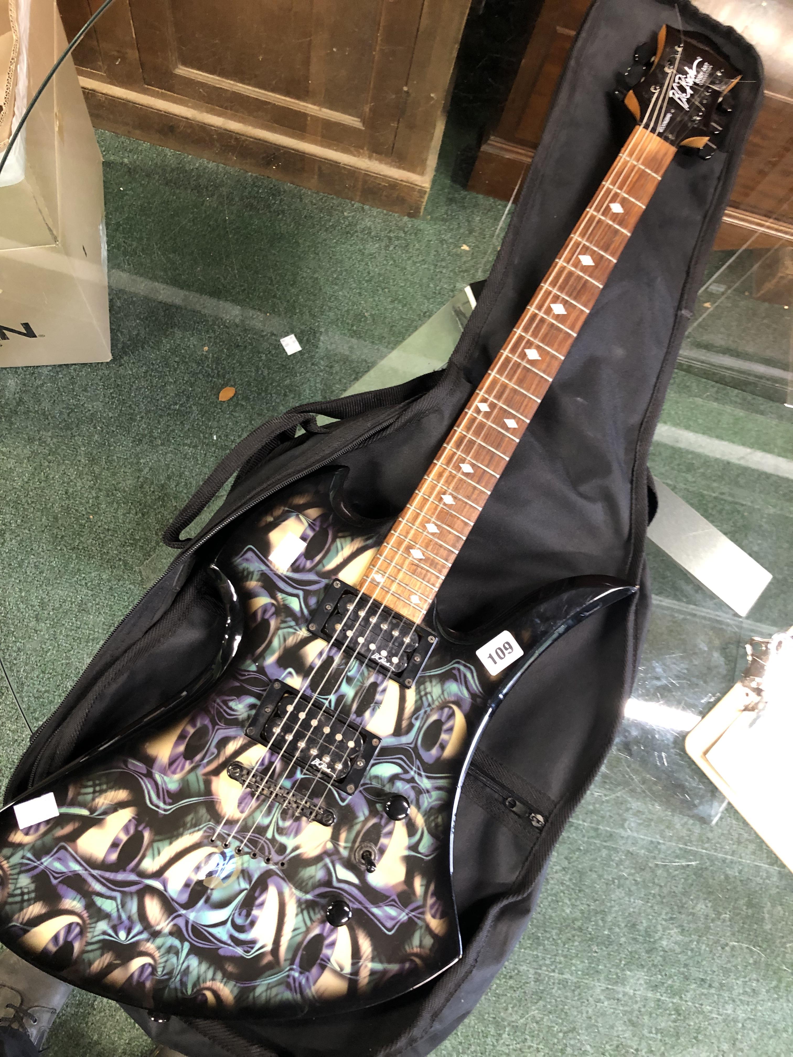 Lot 109 - B.C. Rich Mockingbird electric guitar.