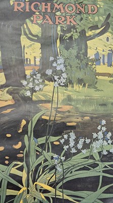 Lot 405 - Four 1920s underground posters designed by...