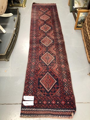 Lot 984A - A Belouch tribal runner 245 x 60cm