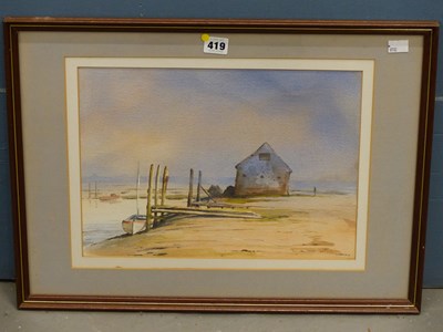 Lot 419 - Ken Tidd (contemporary), ARR. beach moorings...
