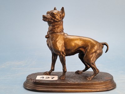 Lot 427 - After Pierre Jules Mene (1810-79), a bronze...