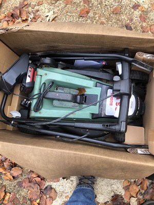 Lot 641a - A Universal Rotak 2x18V-37-550 cordless lawnmower