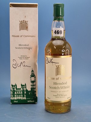 Lot 469 - A bottle of House of Commons Blended Scotch...