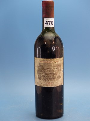 Lot 470 - A bottle of Chateau Lafite Rothschild 1962,...