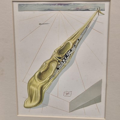 Lot 513 - Salvador Dali (1904-89), two engravings from...