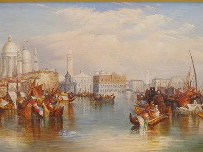 Lot 553 - Early 20th century Italian school, a pair of...