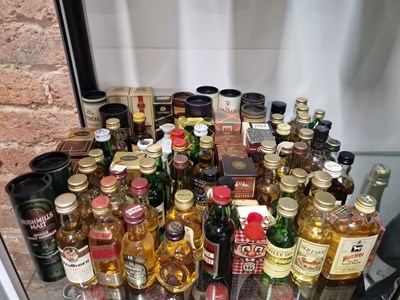 Lot 487 - Spirits Miniatures, Scotch Malt Whisky...