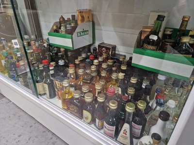 Lot 488 - Liqueur miniatures an extensive collection of...