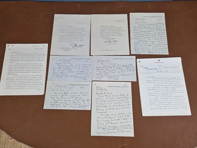 Lot 559 - Two 1920 10 Downing Street letters signed by...