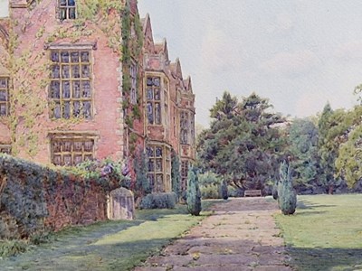 Lot 562 - Ernest Arthur Rowe (1863-1922), Chequers from...