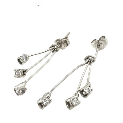 Lot 2 - An 18ct white gold bespoke-made diamond set...