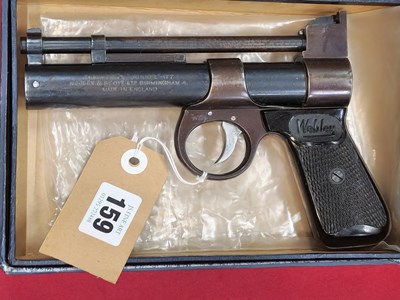 Lot 159 - Airgun.- A Webley Junior air pistol series 2...