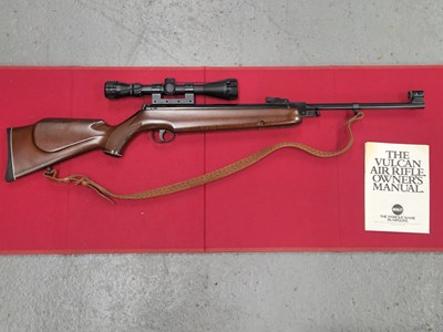 Lot 167 - Air rifle- (No uk certificate required) Webley...