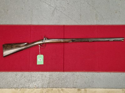 Lot 190 - Antique arms.- Bayley- London, a single barrel...
