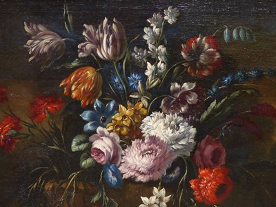 Lot 593 - 18th century old master school, a pair of...