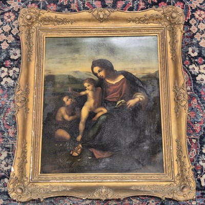 Lot 620 - After Raphael, the Madonna, Child and St John...