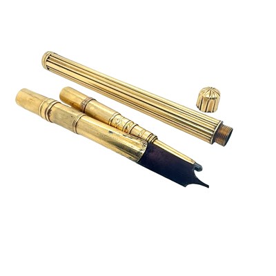 Lot 24 - A S. Mordan & Co. dip pen and pencil...