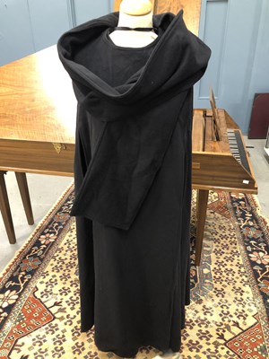 Lot 134 - A black cape, one size