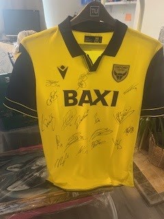Lot 122 - Oxford UTD Signed shirt, size L Proceeds from...