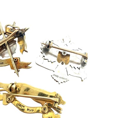 Lot 69 - An early 20th century 14 carat and platinum...