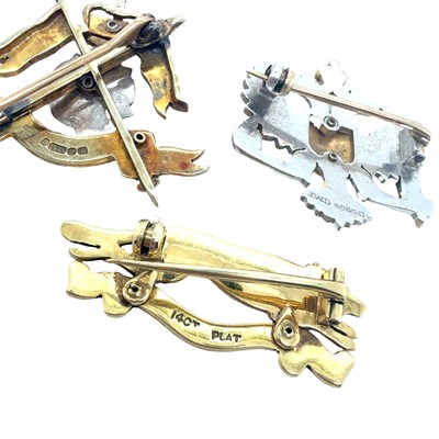 Lot 69 - An early 20th century 14 carat and platinum...