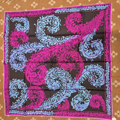 Lot 140 - A vintage Emilio Pucci silk scarf with...