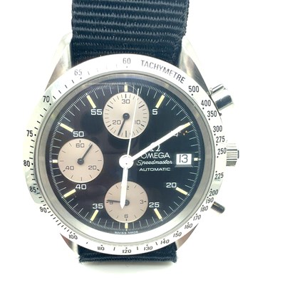 Lot 76 - An Omega Speedmaster watch ref 175.0043. 39mm...