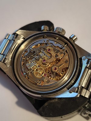 Lot 77 - An Omega "Ed White" Speedmaster watch ref...
