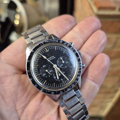 Lot 77 - An Omega "Ed White" Speedmaster watch ref...