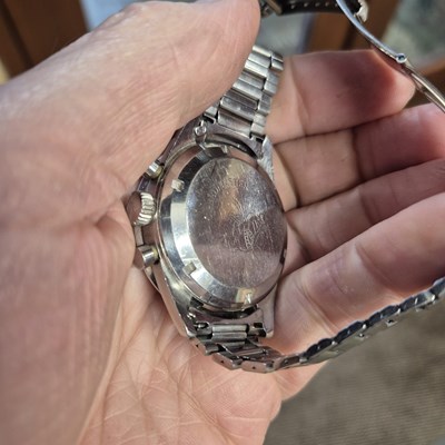 Lot 77 - An Omega "Ed White" Speedmaster watch ref...