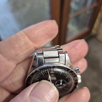 Lot 77 - An Omega "Ed White" Speedmaster watch ref...